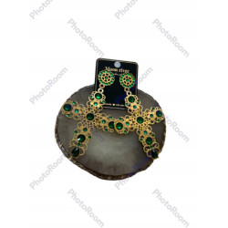 318 Złote kolczyki ażurowe...