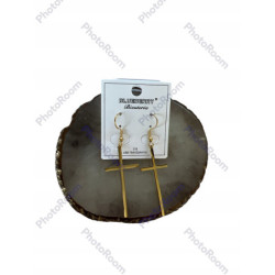 1317 Złote kolczyki...