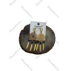 1312 Złote kolczyki...