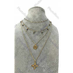 1082 Naszyjnik komplet...