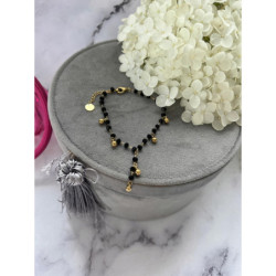 287 Bransoletka różaniec KULKI KORALIKI STAL 316