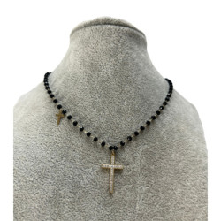 374 Naszyjnik różaniec...