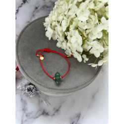 303 Bransoletka na sznurku SOPELEK KRYSZTAŁ STAL