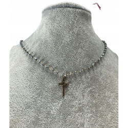 876 Naszyjnik różaniec...