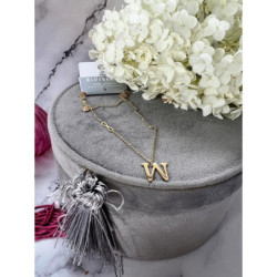 Celebrytka BLUEBERRY Literka W NIESKOŃCZONOŚĆ