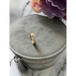 210 Pierścionek OBRĄCZKA CYRKONIE r 10/20mm stal