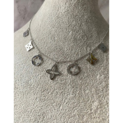 591 Celebrytka łańcuszek KONICZYNKA STAL 316L