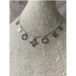 591 Celebrytka łańcuszek KONICZYNKA STAL 316L