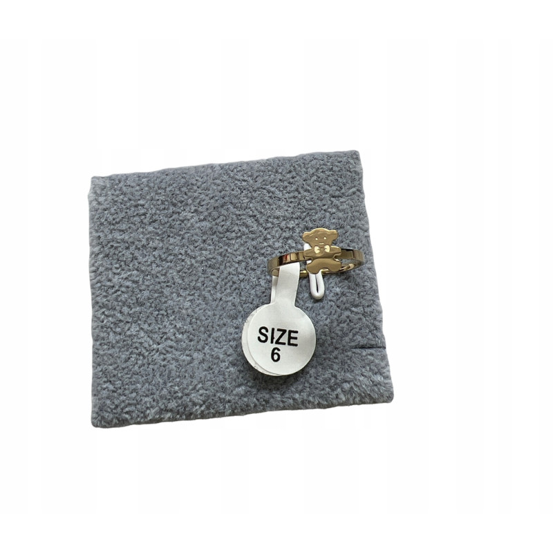 455 Pierścionek NA PREZENT stal r 6/16mm