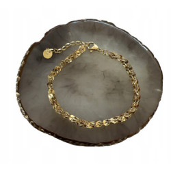 132 Złota bransoletka...