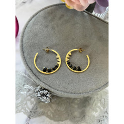 1258 Kolczyki koła NA PREZENT STAL 316 HIT