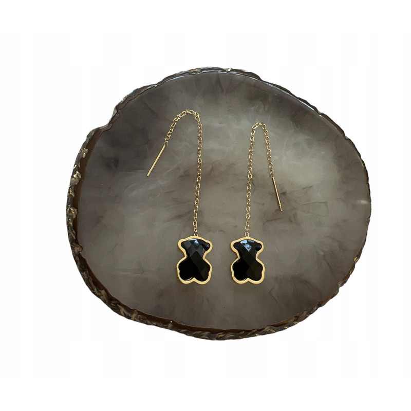 1265 Kolczyki przeciągane NA PREZENT STAL 316