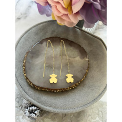 1248 Kolczyki przeciągane NA PREZENT STAL 316