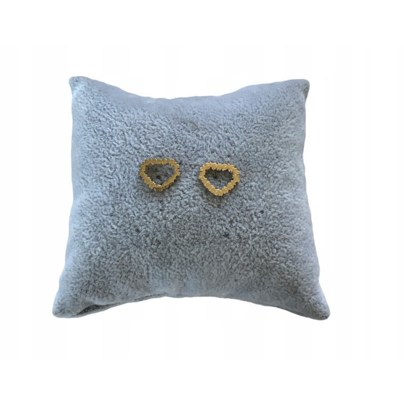 179 Złote kolczyki delikatne NA PREZENT STAL 316L