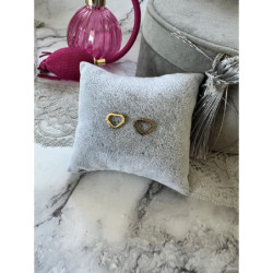 179 Złote kolczyki delikatne NA PREZENT STAL 316L