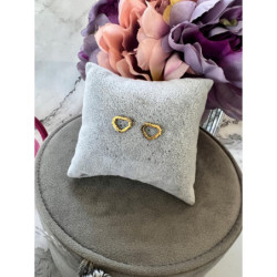 179 Złote kolczyki delikatne NA PREZENT STAL 316L