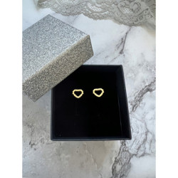 179 Złote kolczyki delikatne NA PREZENT STAL 316L