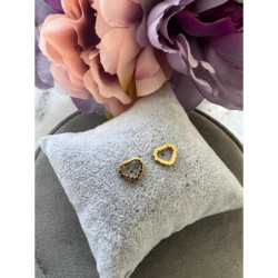 179 Złote kolczyki delikatne NA PREZENT STAL 316L