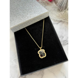 331 Złoty naszyjnik NA PREZENT WISIOREK STAL 316L