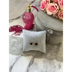 1102 Złote kolczyki wkrętki ZEGAR CZARNE stal 316L