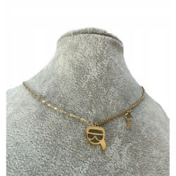 485 Złoty naszyjnik NA...