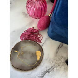 267 Złota bransoletka NA PREZENT delikatna stal