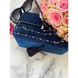 268 Łańcuszek do okularów KORALIKI STAL 316L