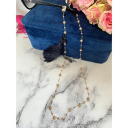 268 Łańcuszek do okularów KORALIKI STAL 316L