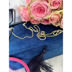 994 Złoty łańcuszek do okularów STAL