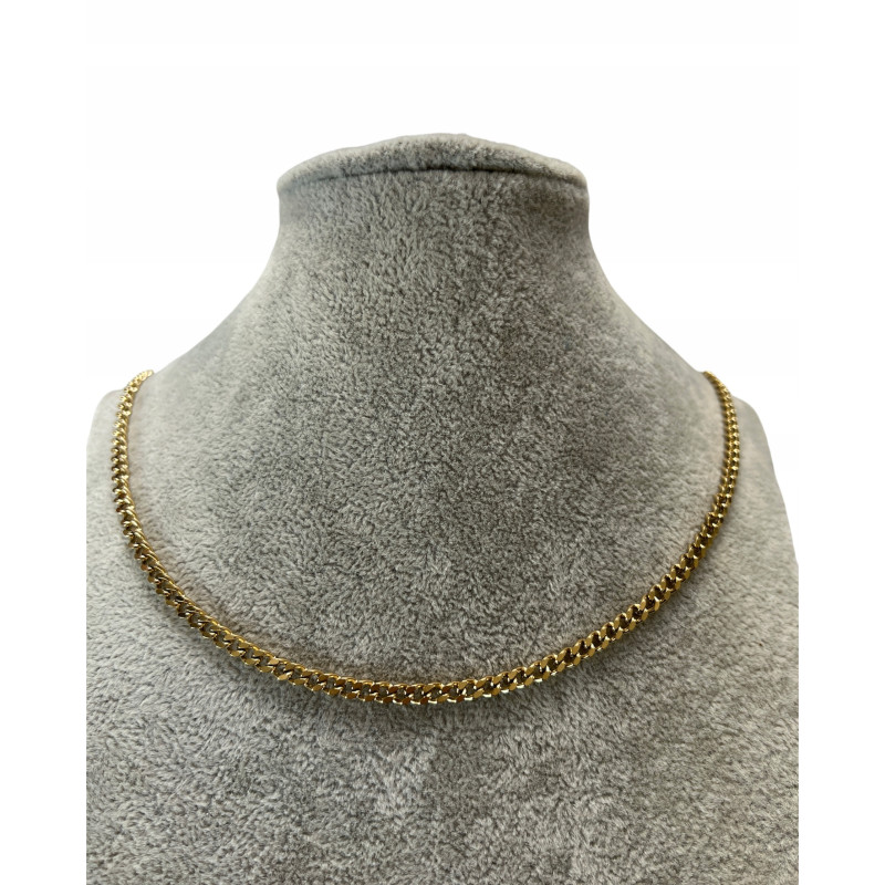 1260 Łańcuszek PANCERKA 60cm stal 316L