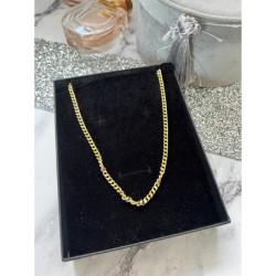 1260 Łańcuszek PANCERKA 60cm stal 316L