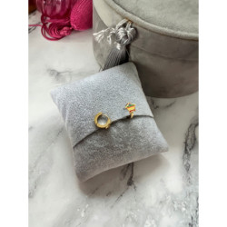 245 Złote kolczyki dla dziecka GWIAZDKI STAL 316L