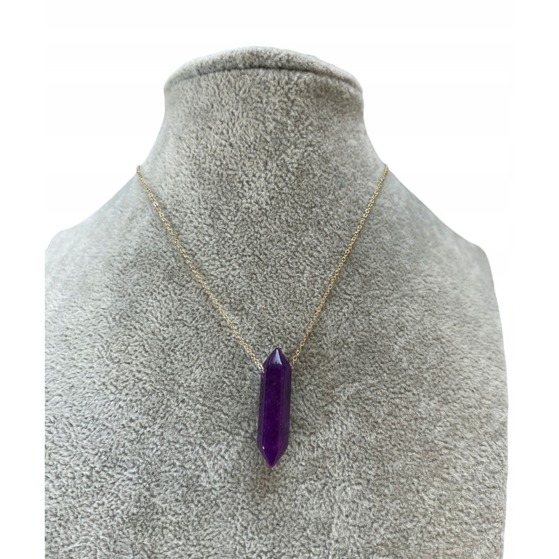 1295 NASZYJNIK WISIOREK KAMIEŃ AMULET TALIZMAN sta