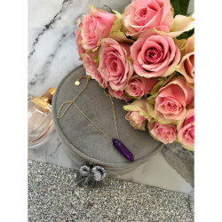 1295 NASZYJNIK WISIOREK KAMIEŃ AMULET TALIZMAN sta