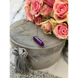 1295 NASZYJNIK WISIOREK KAMIEŃ AMULET TALIZMAN sta