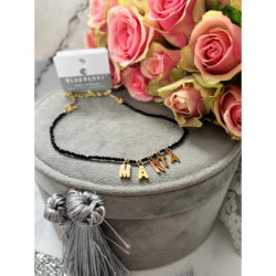 114 Złoty naszyjnik BLUEBERRY imię MARTA STAL HIT