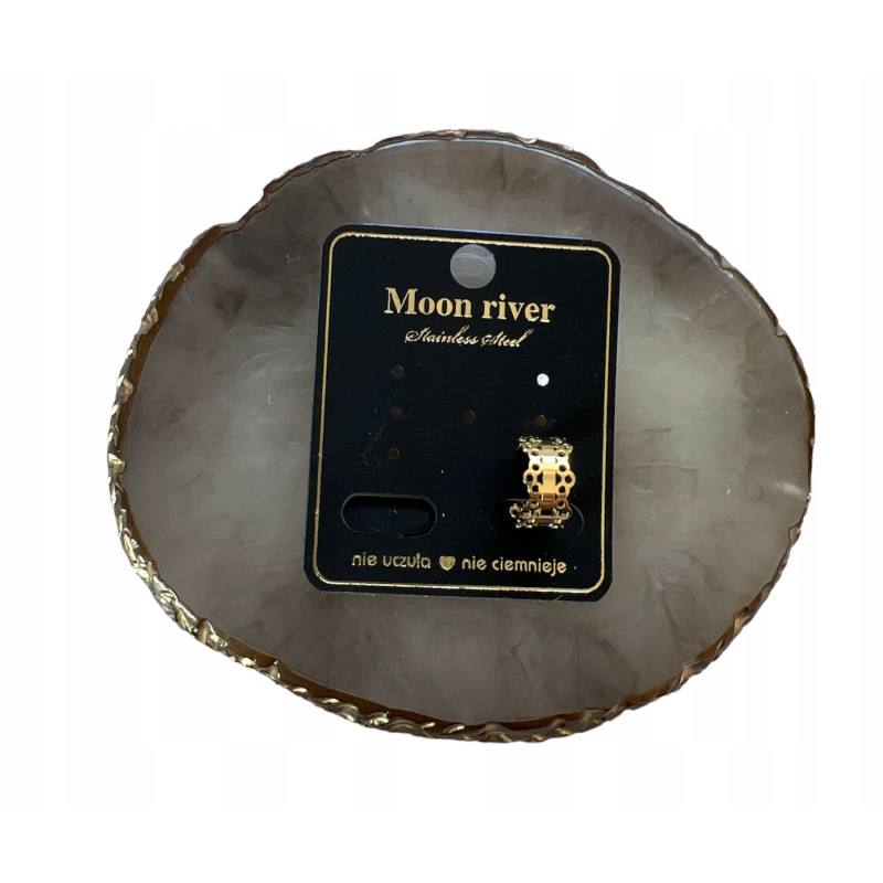 521 Nausznica zacisk Moon River stal HIT