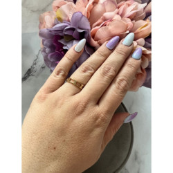 1283 Pierścionek obrączka PREMIUM ROZ 9/19 HIT