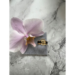 1279 Pierścionek czarny PREMIUM ROZ 9/19 HIT