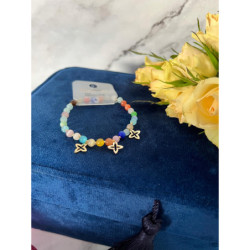 1068 Bransoletka na gumce KONICZYNKA MOON River