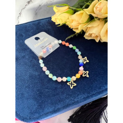 1068 Bransoletka na gumce KONICZYNKA MOON River