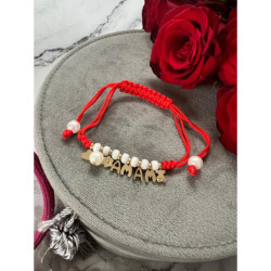 452 Bransoletka na sznurku MAMA DZIEŃ Mamy Prezent