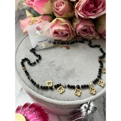 615 Naszyjnik różaniec Moon River KONICZYNKI STAL