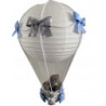 Lampa LATAJĄCY BALON NIEBIESKO- SZARA W GWIAZDKI