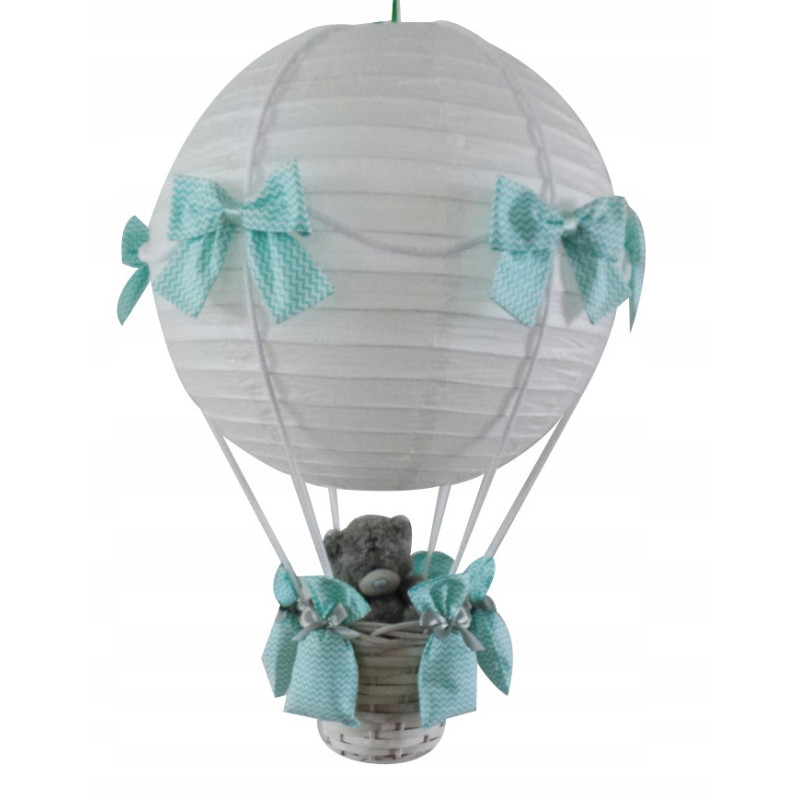 Lampa LATAJĄCY BALON z misiem MIĘTOWY ZYG ZAG HIT