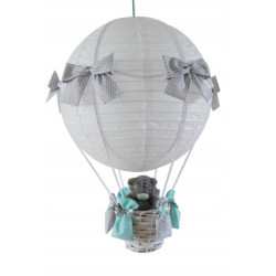 Lampa LATAJĄCY BALON z miś...