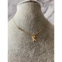 Celebrytka BLUEBERRY Literka K NIESKOŃCZONOŚĆ