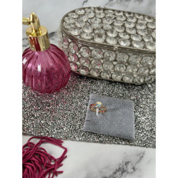 723 Pierścionek Xuping roz 8,9,10 kamień HOLO HIT