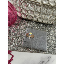 723 Pierścionek Xuping roz 8,9,10 kamień HOLO HIT