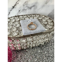 723 Pierścionek Xuping roz 8,9,10 kamień HOLO HIT